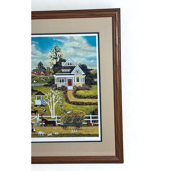 Wooster Scott “Dog Days of Summer” Signed Limited Edition 1128/1375 Framed Print - Picture 7 of 9
